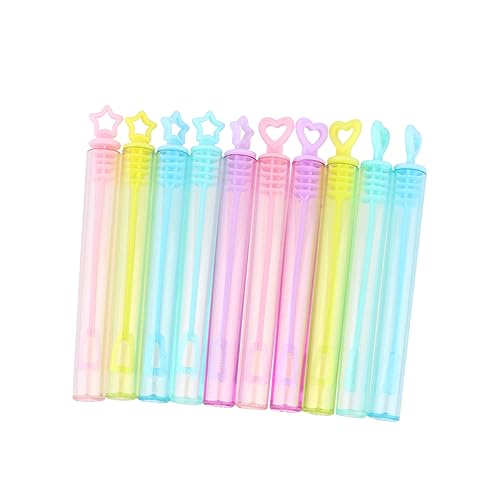 LIOOBO 30 Stück Mini Bubble Stick Flaschen Herz Stern Leere Seifenblasen Container für Hochzeiten Geburtstagsfeiern und Events Bunte Party Deko ohne Seifenwasser Zufällige Farbe LIOOBO 30 Stück Mini Bubble Stick Flaschen Herz Stern Leere Seifenblasen Container für Hochzeiten Geburtstagsfeiern und Events Bunte Party Deko ohne Seifenwasser Zufällige Farbe von LIOOBO