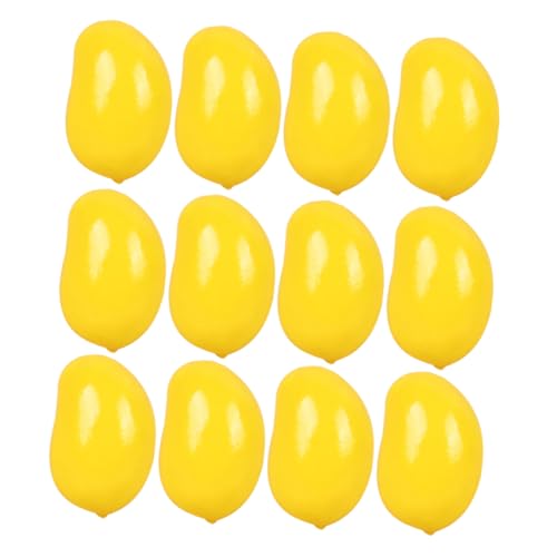 LIOOBO 30 Stück Mini Künstliche Mangos Realistische Deko Früchte für Home Party für Puppenhäuser Bastelprojekte Tischdekoration und Mehr von LIOOBO