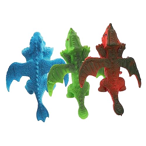 LIOOBO 3Stücke Elastische Dinosaurier Schleuder Spielzeuge Flexible Fingerspielzeuge für Partyspielzeug und Stressreduzierendes LIOOBO 3Stücke Elastische Dinosaurier Schleuder Spielzeuge Flexible Fingerspielzeuge für Partyspielzeug und Stressreduzierendes von LIOOBO