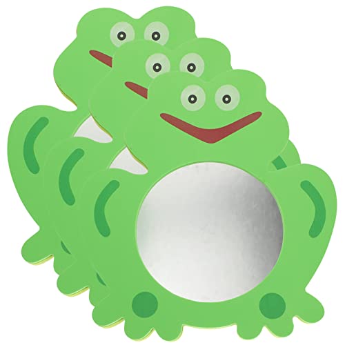 LIOOBO 3Stücke Teiliges Badspielzeug Froschform Spiegel für Lustiges Duschspielzeug Sicher und Leicht für Badewanne Fördert Kreativen Badespaß für Kleinkinder LIOOBO 3Stücke Teiliges Badspielzeug Froschform Spiegel für Lustiges Duschspielzeug Sicher und Leicht für Badewanne Fördert Kreativen Badespaß für Kleinkinder von LIOOBO