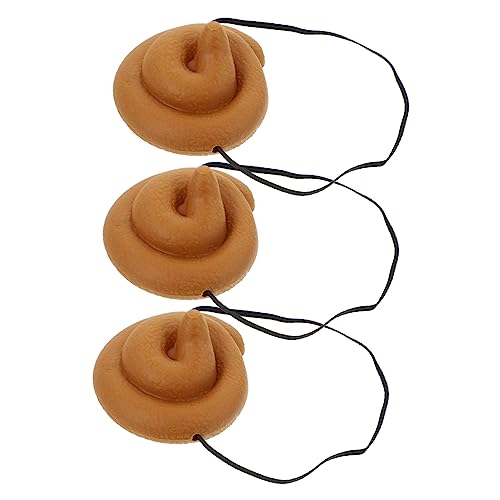 LIOOBO 3stücke Teiliges Lustiger Poop Hut Verkleidung Für Erwachsene Elastischer Party-hut Für Scherze Und Fotorequisiten Perfektes Zubehör Für Feiern Und Halloween LIOOBO 3stücke Teiliges Lustiger Poop Hut Verkleidung Für Erwachsene Elastischer Party-hut Für Scherze Und Fotorequisiten Perfektes Zubehör Für Feiern Und Halloween von LIOOBO