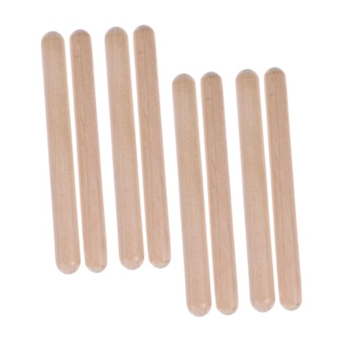 LIOOBO 4 Paare Musikalische Rhythmussticks aus Pädagogisches für Gruppenaktivitäten und Musikunterricht Sicher und Farbenfroh LIOOBO 4 Paare Musikalische Rhythmussticks aus Pädagogisches für Gruppenaktivitäten und Musikunterricht Sicher und Farbenfroh von LIOOBO