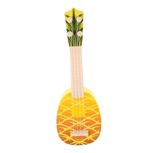 LIOOBO 4 Saiten Mini Ukulele für Ananas Saitige Gitarre für Musikalisches Lernen Leicht und Tragbar für Kleinkinder und Anfänger Fördert die Musikalische Entwicklung LIOOBO 4 Saiten Mini Ukulele für Ananas Saitige Gitarre für Musikalisches Lernen Leicht und Tragbar für Kleinkinder und Anfänger Fördert die Musikalische Entwicklung von LIOOBO