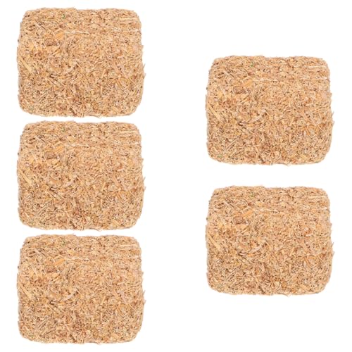 LIOOBO 4 Stück Mini Strohballen Kleiner Dekorativer Heuballen Stapelbar Miniatur Heuschober Zum Basteln Puppenhaus Bauernhof Halloween Tisch Feengarten Dekoration 2 X 2 X 3 cm LIOOBO 4 Stück Mini Strohballen Kleiner Dekorativer Heuballen Stapelbar Miniatur Heuschober Zum Basteln Puppenhaus Bauernhof Halloween Tisch Feengarten Dekoration 2 X 2 X 3 cm von LIOOBO