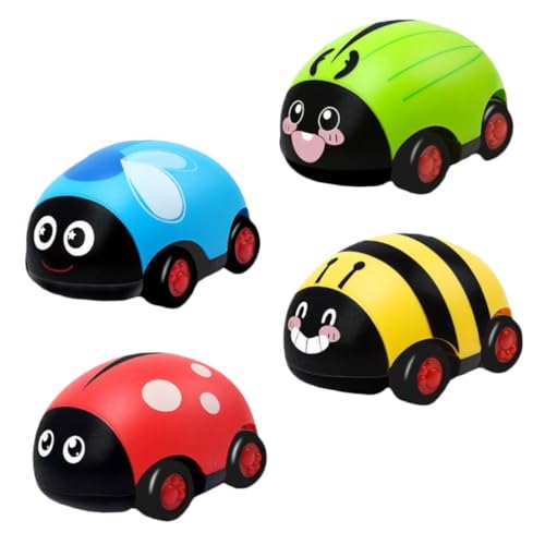 LIOOBO 4 Stück Rückziehautos Käferform Lustige Insekten Spielzeugautos für oder Dekoration aus Sicherem Material Batterielos Leuchtende Farben Zufällige Farbe Zufällige Farbe LIOOBO 4 Stück Rückziehautos Käferform Lustige Insekten Spielzeugautos für oder Dekoration aus Sicherem Material Batterielos Leuchtende Farben Zufällige Farbe Zufällige Farbe von LIOOBO