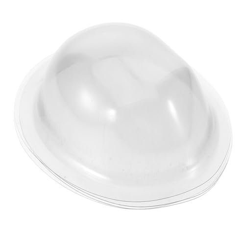 LIOOBO 4Stücke Durchsichtige Puppen Gesichtsschutzmasken aus Kunststoff Kratzfest für Puppen Make Up und Pflege Transparentes Design für Klaren Schutz von LIOOBO