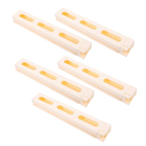 LIOOBO 5 Stück Domino Aufbewahrungsbox mit Innovativem Brückenmechanismus Kunststoff Domino Tabletts für Mexikanischen Zug Spiel Zubehör für Familie und Spielbegeisterte von LIOOBO