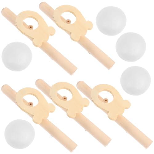 LIOOBO 5 Stück Teiliges Schwebendes Holz blasball Sicheres Rundes Design Stärkt Lippenmuskulatur Fördert Balance und Eltern Junge Mädchen interaktion für Drinnen und Draußen LIOOBO 5 Stück Teiliges Schwebendes Holz blasball Sicheres Rundes Design Stärkt Lippenmuskulatur Fördert Balance und Eltern Junge Mädchen interaktion für Drinnen und Draußen von LIOOBO