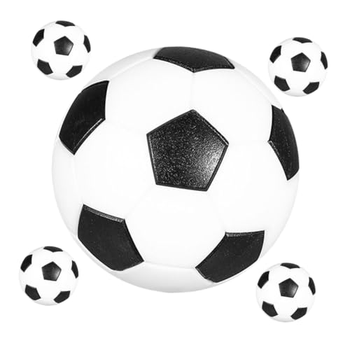 LIOOBO 5 Stück Teiliges Tischfußball Ersatzbälle Mini Fußball für Tischspiel für Verschiedene Tischfußballtische Robust und Langlebig Einfacher Austausch für Freizeit und Profi LIOOBO 5 Stück Teiliges Tischfußball Ersatzbälle Mini Fußball für Tischspiel für Verschiedene Tischfußballtische Robust und Langlebig Einfacher Austausch für Freizeit und Profi von LIOOBO