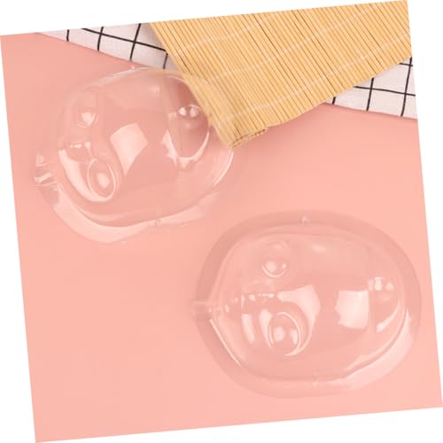 LIOOBO 5 Stück Teiliges Transparente Puppengesichtsmasken für DIY Puppenzubehör Staubdichte Mini Masken mit Doppelöffnung Passend für Kleine Loli Puppen und Plüschtiere Praktische von LIOOBO
