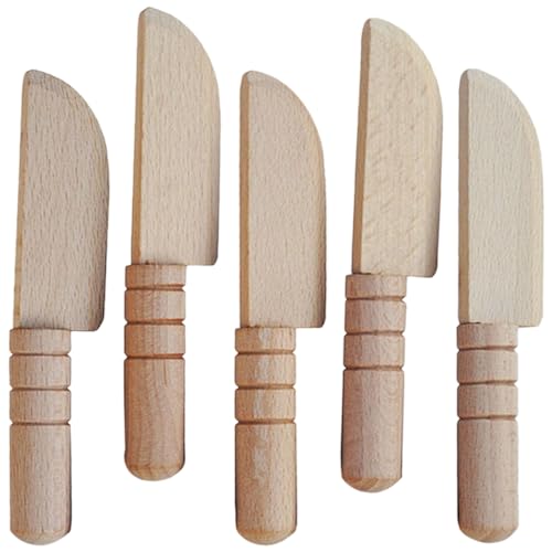 LIOOBO 5Stücke Teiliges Holzschneider Spielzeugset DIY Küchenaccessoires für Sicheres und Lehrreiches Holzspielzeug für Rollenspiele für Spielküche und Kochsimulation LIOOBO 5Stücke Teiliges Holzschneider Spielzeugset DIY Küchenaccessoires für Sicheres und Lehrreiches Holzspielzeug für Rollenspiele für Spielküche und Kochsimulation von LIOOBO