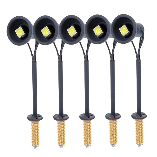 LIOOBO 5Stücke und Stilvolle Miniaturlampe für Kreative Bastelprojekte und Foto Requisiten von LIOOBO
