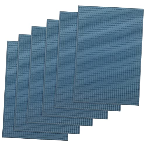 LIOOBO 6 Blätter Miniature DIY Dachziegel Graue PVC Fliesen für Sandtisch Modellbau für Puppenhäuser und Dioramen Langlebige Miniatur Bauelemente zur Kreativen Gestaltung LIOOBO 6 Blätter Miniature DIY Dachziegel Graue PVC Fliesen für Sandtisch Modellbau für Puppenhäuser und Dioramen Langlebige Miniatur Bauelemente zur Kreativen Gestaltung von LIOOBO