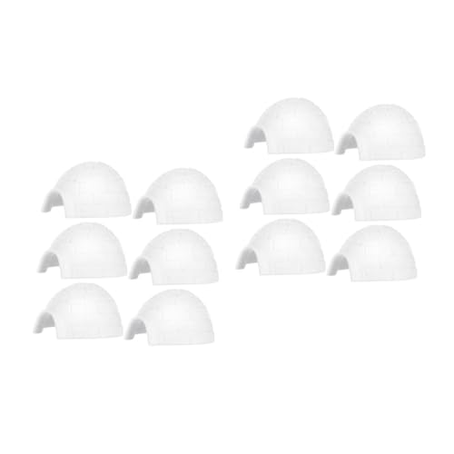 LIOOBO 6 Stück Mini-Iglu-Spielzeugset Mit Lebensechten Figuren – Arktische Miniatur Iglu Modelle Für Puppenhäuser Mikro Landschaften Und Kreative Fotografie Requisiten Für LIOOBO 6 Stück Mini-Iglu-Spielzeugset Mit Lebensechten Figuren – Arktische Miniatur Iglu Modelle Für Puppenhäuser Mikro Landschaften Und Kreative Fotografie Requisiten Für von LIOOBO