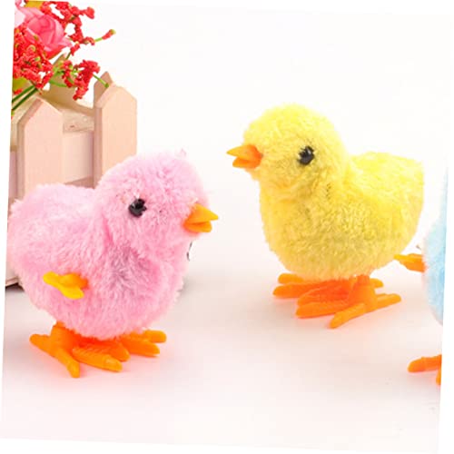 LIOOBO 6 Stück Teiliges Aufziehspielzeug Plüsch Küken Lustige Springende Hühner Interaktives Wind Up für Kleines Handliches Design als und Partygeschenk LIOOBO 6 Stück Teiliges Aufziehspielzeug Plüsch Küken Lustige Springende Hühner Interaktives Wind Up für Kleines Handliches Design als und Partygeschenk von LIOOBO