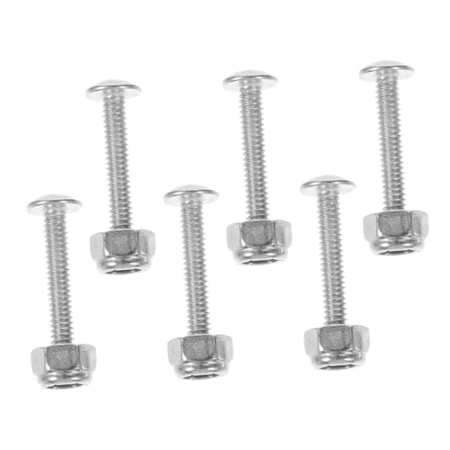LIOOBO 6 Stück Teiliges Ersatzschrauben für Tischfußball mit Robusten Metallmuttern Präzise Gefertigte Hardware für Kickertisch Einfach zu Reinigen Langlebig und Kompatibel mit LIOOBO 6 Stück Teiliges Ersatzschrauben für Tischfußball mit Robusten Metallmuttern Präzise Gefertigte Hardware für Kickertisch Einfach zu Reinigen Langlebig und Kompatibel mit von LIOOBO