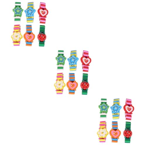 LIOOBO 6 Stücke Holz Cartoon Armbanduhren Für – Sicheres Bastelspielzeug in Zufälligen Farben - Ideal Für Schüler Und Kreative Bastelprojekte LIOOBO 6 Stücke Holz Cartoon Armbanduhren Für – Sicheres Bastelspielzeug in Zufälligen Farben - Ideal Für Schüler Und Kreative Bastelprojekte von LIOOBO