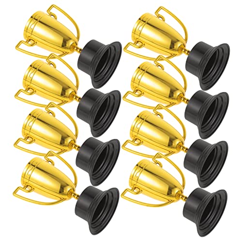 LIOOBO 8 Stück Mini Trophäen Goldene Pokale für Auszeichnungen für Schulspiele und Partys Plastikpreise für Wettbewerbe Kreative Belohnungen für Junge Mädchen Wiederverwendbar LIOOBO 8 Stück Mini Trophäen Goldene Pokale für Auszeichnungen für Schulspiele und Partys Plastikpreise für Wettbewerbe Kreative Belohnungen für Junge Mädchen Wiederverwendbar von LIOOBO
