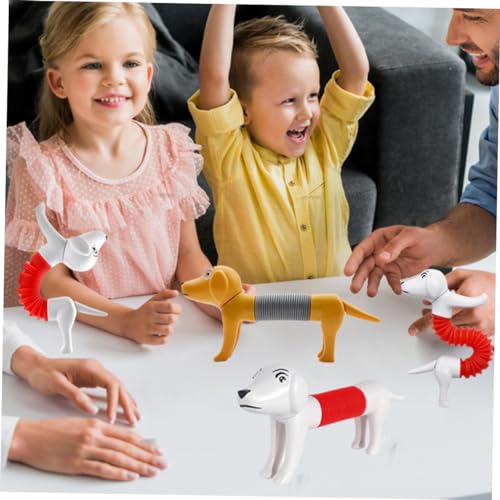 LIOOBO 8 Stück Teiliges Pop Tube Hundespielzeug Bunte Ausziehbare Stressabbau Spielzeuge mit Niedlichen Tiermotiven Interaktives DIY Pop Rohr für Beschäftigung und Partyspaß LIOOBO 8 Stück Teiliges Pop Tube Hundespielzeug Bunte Ausziehbare Stressabbau Spielzeuge mit Niedlichen Tiermotiven Interaktives DIY Pop Rohr für Beschäftigung und Partyspaß von LIOOBO