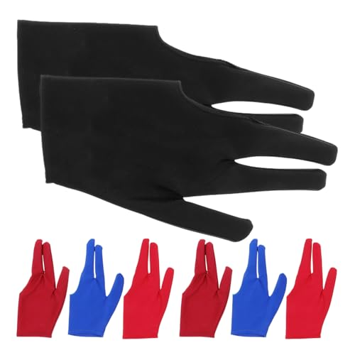 LIOOBO 8 Stück Teiliges Set Atmungsaktive Finger Handschuhe für Yo Yo und Billard rutschfeste Trainingshandschuhe für Snooker und Pool für Männer und Frauen LIOOBO 8 Stück Teiliges Set Atmungsaktive Finger Handschuhe für Yo Yo und Billard rutschfeste Trainingshandschuhe für Snooker und Pool für Männer und Frauen von LIOOBO