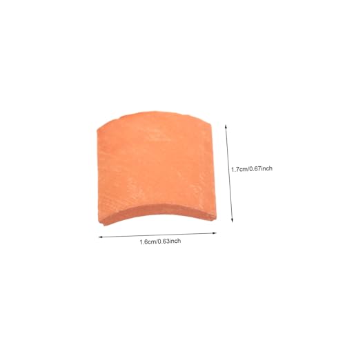 LIOOBO 80 Stück Maßstab Sandtisch Dachziegel Fein Polierte Sichere Mikro Landschaftsbausteine für DIY Modellbau und Puppenhaus Dekoration LIOOBO 80 Stück Maßstab Sandtisch Dachziegel Fein Polierte Sichere Mikro Landschaftsbausteine für DIY Modellbau und Puppenhaus Dekoration von LIOOBO