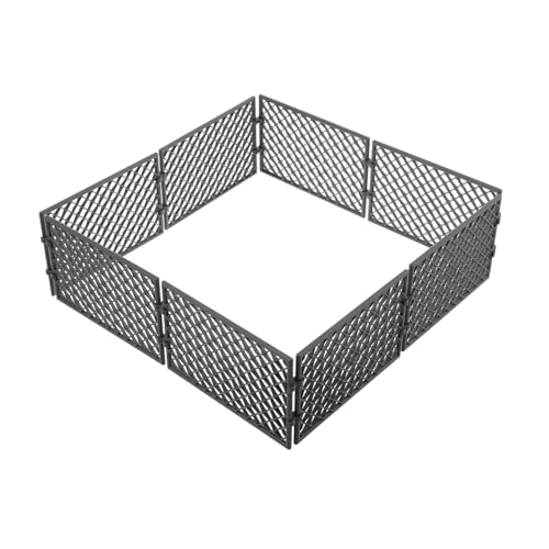 LIOOBO 8pcs DIY Miniaturzaunmodell Für Szenenlayout - Plastik Miniaturzaun Modell Kleiner Gartenzaun BAU Gefängnisversorgungsminiketten -Requisiten LIOOBO 8pcs DIY Miniaturzaunmodell Für Szenenlayout - Plastik Miniaturzaun Modell Kleiner Gartenzaun BAU Gefängnisversorgungsminiketten -Requisiten von LIOOBO