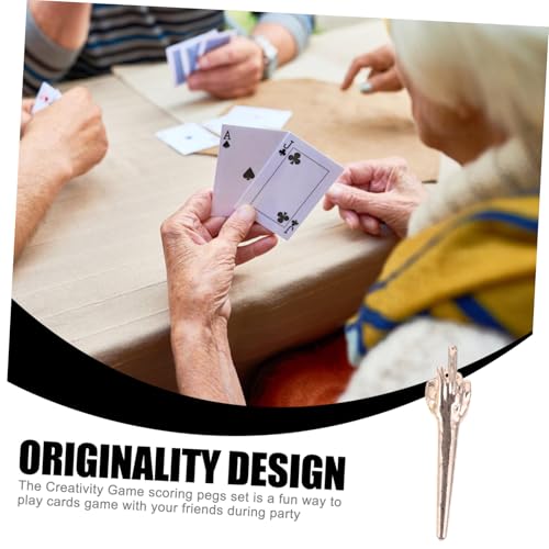 LIOOBO 9 Stück Teiliges Resin Spielstand Markierer in Fingerform Kreative Brettspiel Zählstifte für Kartenspiele Langlebige und Praktische Spielfigur Zähler aus Robustem Harzmaterial von LIOOBO