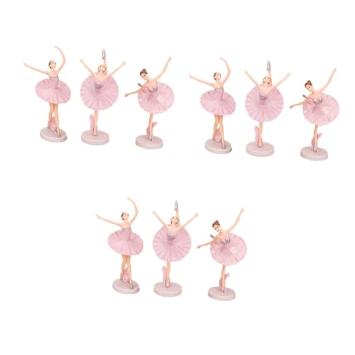 LIOOBO 9-teiliges Set Balletttänzer Figuren - Realistische Kuchendekoration Für Hochzeiten Geburtstagsfeiern Und Partys Ideal Für Ballettliebhaber Und Kreative Feiern LIOOBO 9-teiliges Set Balletttänzer Figuren - Realistische Kuchendekoration Für Hochzeiten Geburtstagsfeiern Und Partys Ideal Für Ballettliebhaber Und Kreative Feiern von LIOOBO