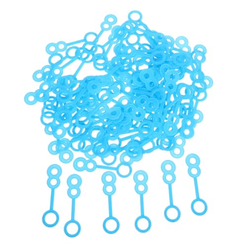 LIOOBO 90 Stück Teiliges Bubble Blower aus Kunststoff Ergonomische Kleine Blasstäbe für Lustiges zum Selbermachen von Seifenblasen Sicher und Einfach zu Greifen für Drinnen und Draußen von LIOOBO