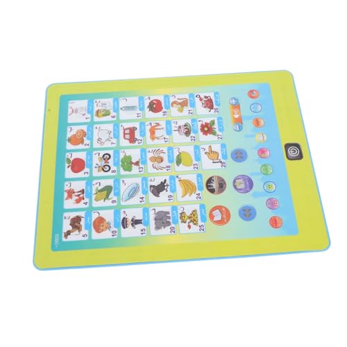 LIOOBO Arabische Lernmaschine für Touchscreen und Sound Tragbares Batteriebetriebenes Alphabet lernspielzeug zur Frühkindlichen Sprachförderung für Vorschulkinder von LIOOBO