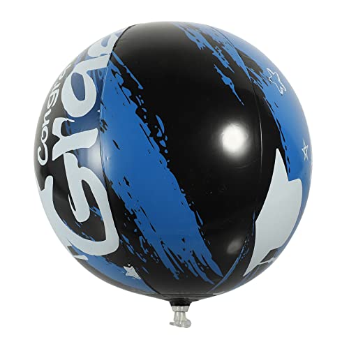 LIOOBO Aufblasbarer Strandball für Abschlussfeiern Sommerpartys und Strandspiele Einfach Aufzublasen für Drinnen und Draußen LIOOBO Aufblasbarer Strandball für Abschlussfeiern Sommerpartys und Strandspiele Einfach Aufzublasen für Drinnen und Draußen von LIOOBO