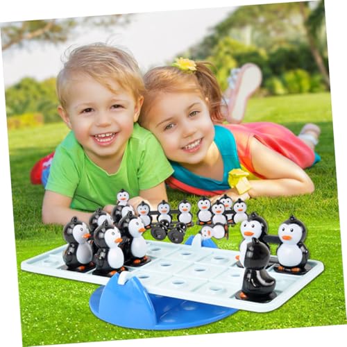 LIOOBO Balance Seesaw für Interaktives Pinguin wippe Spiel aus Robustem Kunststoff Fördert Gleichgewicht Hebelprinzip und Kreativität Geeignet für Ab Jahren von LIOOBO