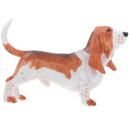 LIOOBO Basset Dog Modell Realistische Hundefigur aus Hochwertigem Dekorativ für Zuhause und Schreibtisch Kognitives LIOOBO Basset Dog Modell Realistische Hundefigur aus Hochwertigem Dekorativ für Zuhause und Schreibtisch Kognitives von LIOOBO