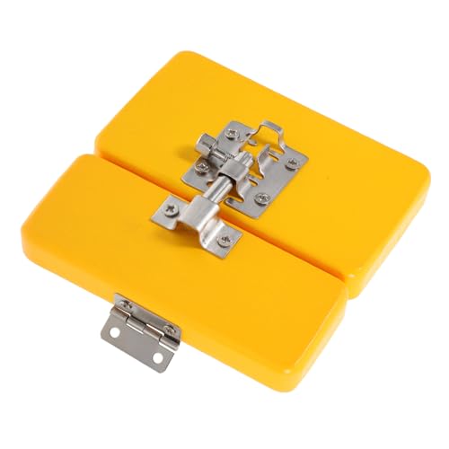 LIOOBO Busy Board Zubehör Türriegel Holzspielzeug für Kleinkinder Interaktives Lernspielzeug zur Feinmotorik Einfach und Tragbar für Montessori Aktivitäten LIOOBO Busy Board Zubehör Türriegel Holzspielzeug für Kleinkinder Interaktives Lernspielzeug zur Feinmotorik Einfach und Tragbar für Montessori Aktivitäten von LIOOBO