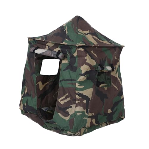 LIOOBO Camouflage Zelt für Puppenhäuser Interaktives für Kreative Szenen und Gruppenaktivitäten Detailgetreue Nachbildung Eines Echten Campingzeltes Inspirierende Spielmöglichkeiten für von LIOOBO