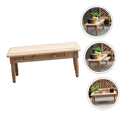 LIOOBO DIY Puppenhausmöbel Bastelset Unlackiert Dekorativer Mini Hausmöbel Zubehör für Wohnzimmer Schlafzimmer LIOOBO DIY Puppenhausmöbel Bastelset Unlackiert Dekorativer Mini Hausmöbel Zubehör für Wohnzimmer Schlafzimmer von LIOOBO