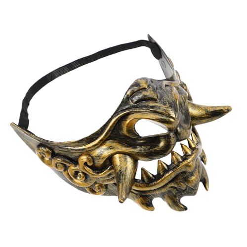 LIOOBO Einzigartige Samurai Maske Rot für Männer und Frauen für Karneval Halloween und Theateraufführungen Bequeme Langlebig und Auffällig LIOOBO Einzigartige Samurai Maske Rot für Männer und Frauen für Karneval Halloween und Theateraufführungen Bequeme Langlebig und Auffällig von LIOOBO