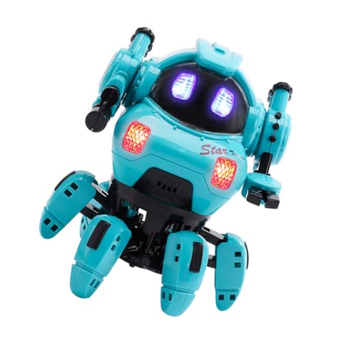 LIOOBO Elektrischer Tanzroboter für Bunter Roboter mit Licht und Sound Kreatives Interaktives Roboterspielzeug Robustes Design für Gemeinsames und Kindliche Freude LIOOBO Elektrischer Tanzroboter für Bunter Roboter mit Licht und Sound Kreatives Interaktives Roboterspielzeug Robustes Design für Gemeinsames und Kindliche Freude von LIOOBO
