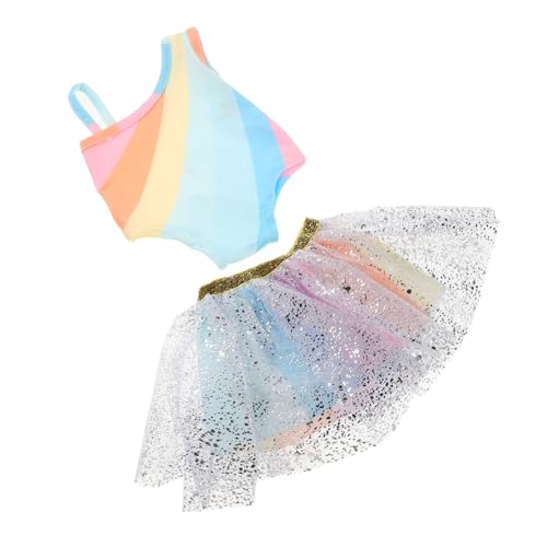 LIOOBO Fashion Dolls Rock Tutu Ballett Partykleid für Puppen Regenbogenfarbenes Outfit für Geburtstagsfeiern Feiertage und Besondere Anlässe Geeignet für Kreative Spielstunden LIOOBO Fashion Dolls Rock Tutu Ballett Partykleid für Puppen Regenbogenfarbenes Outfit für Geburtstagsfeiern Feiertage und Besondere Anlässe Geeignet für Kreative Spielstunden von LIOOBO