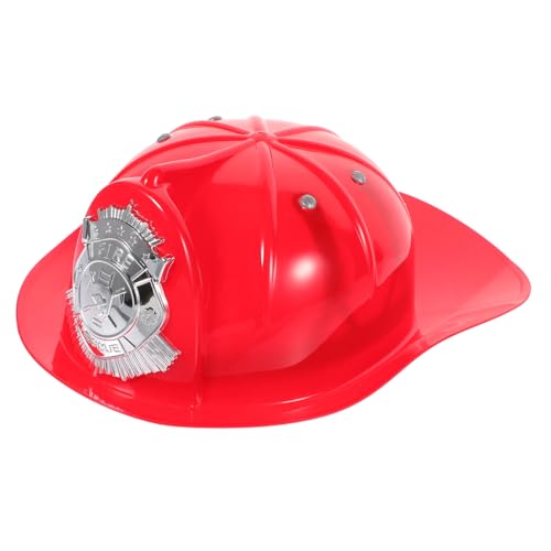 LIOOBO Feuerwehrmann Hut für Robuste Cosplay Helm mit Verstellbarem Kopfumfang für Rollenspiele Kostüme und Partys Sicherer und Bequemer Feuerwehrhelm für Jungen und Mädchen LIOOBO Feuerwehrmann Hut für Robuste Cosplay Helm mit Verstellbarem Kopfumfang für Rollenspiele Kostüme und Partys Sicherer und Bequemer Feuerwehrhelm für Jungen und Mädchen von LIOOBO