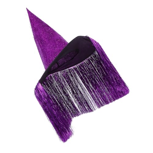 LIOOBO Fransen Wizard Hut Oxford für Lustiges Party Zubehör für Halloween Geburtstagsfeiern Cosplay Events von LIOOBO