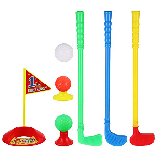 LIOOBO Golfschläger Set Spielzeug Golf Kit Anzüge Sport Spielen Spielzeug für Kinder Jungen Mädchen Indoor Outdoor Weihnachten Geburtstagsgeschenk LIOOBO Golfschläger Set Spielzeug Golf Kit Anzüge Sport Spielen Spielzeug für Kinder Jungen Mädchen Indoor Outdoor Weihnachten Geburtstagsgeschenk von LIOOBO