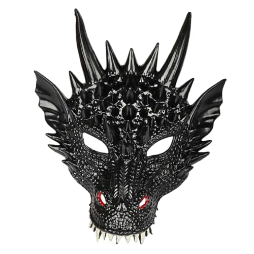 LIOOBO Halloween Drachen Maske aus Hochwertigem PU Realistisch und Langlebig für Karneval Maskenball Cosplay Kostüm und Halloween Partys Atmungsaktiv und Detailreich Gestaltet LIOOBO Halloween Drachen Maske aus Hochwertigem PU Realistisch und Langlebig für Karneval Maskenball Cosplay Kostüm und Halloween Partys Atmungsaktiv und Detailreich Gestaltet von LIOOBO