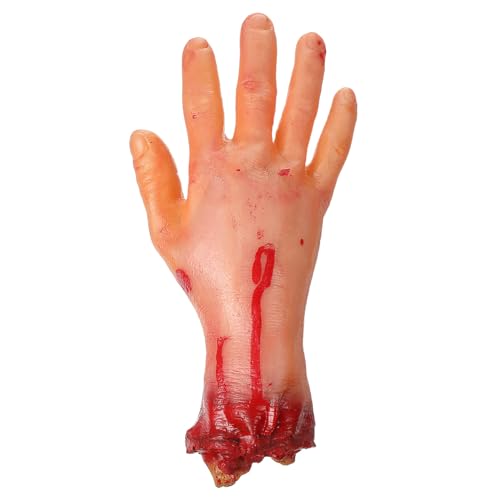 LIOOBO Halloween Gruseliges Zubehör - Blutige - Abgetrennte Hand Und Sack Für Schaurige Partys Und Gruselige Dekorationen Perfekt Für Halloween Feiern LIOOBO Halloween Gruseliges Zubehör - Blutige - Abgetrennte Hand Und Sack Für Schaurige Partys Und Gruselige Dekorationen Perfekt Für Halloween Feiern von LIOOBO