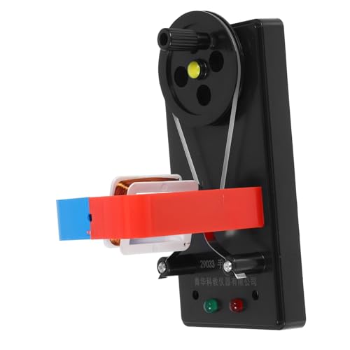 LIOOBO Handkurbel Generator Dc Stromerzeuger Physik Experimentiergerät für Schüler Lernmodell Bewegungsenergie Vermittlung Sicher Leicht Transportierbar Langlebig LIOOBO Handkurbel Generator Dc Stromerzeuger Physik Experimentiergerät für Schüler Lernmodell Bewegungsenergie Vermittlung Sicher Leicht Transportierbar Langlebig von LIOOBO
