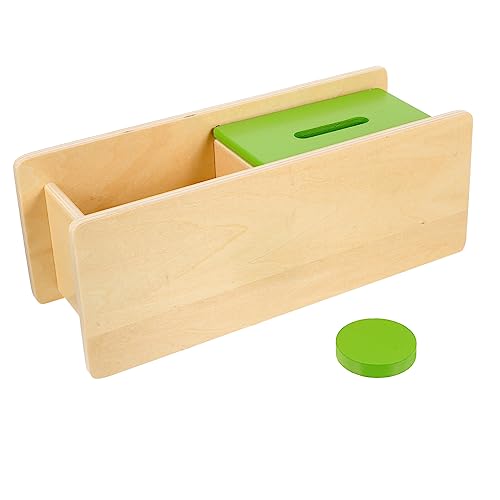 LIOOBO Holz Lernspielzeug Münzbox für Kleinkinder Frühe von Hand Auge Koordination und Feinmotorik Pädagogisches Formensortierspielzeug für Mädchen und Jungen Teiliges LIOOBO Holz Lernspielzeug Münzbox für Kleinkinder Frühe von Hand Auge Koordination und Feinmotorik Pädagogisches Formensortierspielzeug für Mädchen und Jungen Teiliges von LIOOBO