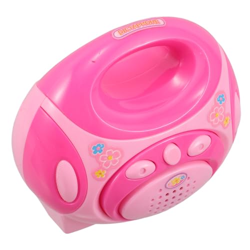LIOOBO Kinder Tun So, Als Ob Sie EIN Boombox-radiospielzeug Spielen Würden. Realistisches Fake-Musik-Player-Modell Im Retro-Stil Der 80er- Und 90er-Jahre. Mitbringselspielzeug Für Spaß von LIOOBO