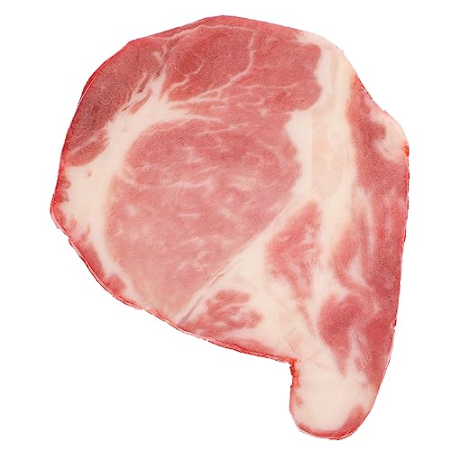 LIOOBO Künstliches Rindfleisch Modell Realistische Fake Meat Attrappe für Küchen und Restaurant Dekoration Langlebig für Fotografie und Partys LIOOBO Künstliches Rindfleisch Modell Realistische Fake Meat Attrappe für Küchen und Restaurant Dekoration Langlebig für Fotografie und Partys von LIOOBO