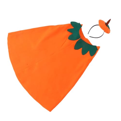 LIOOBO Kürbiskostüm-set Für Kinder – Orangefarbenes Kürbis-umhang-stirnband-set Für Halloween-partys Für Jungen Und Mädchen, Feiertags-geburtstagsparty, Foto-requisite LIOOBO Kürbiskostüm-set Für Kinder – Orangefarbenes Kürbis-umhang-stirnband-set Für Halloween-partys Für Jungen Und Mädchen, Feiertags-geburtstagsparty, Foto-requisite von LIOOBO