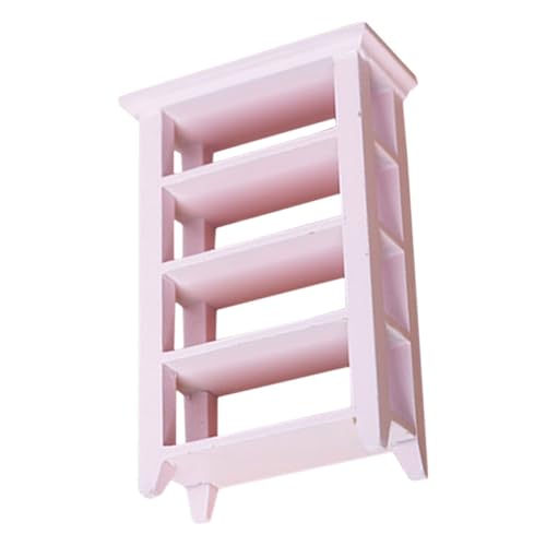 LIOOBO Lagiges Holzregal für Miniaturaccessoires Dekorative Aufbewahrungslösung für Kreative Mini Hausgestaltungen LIOOBO Lagiges Holzregal für Miniaturaccessoires Dekorative Aufbewahrungslösung für Kreative Mini Hausgestaltungen von LIOOBO